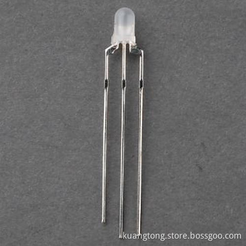 5mm common anode bi-color led diode